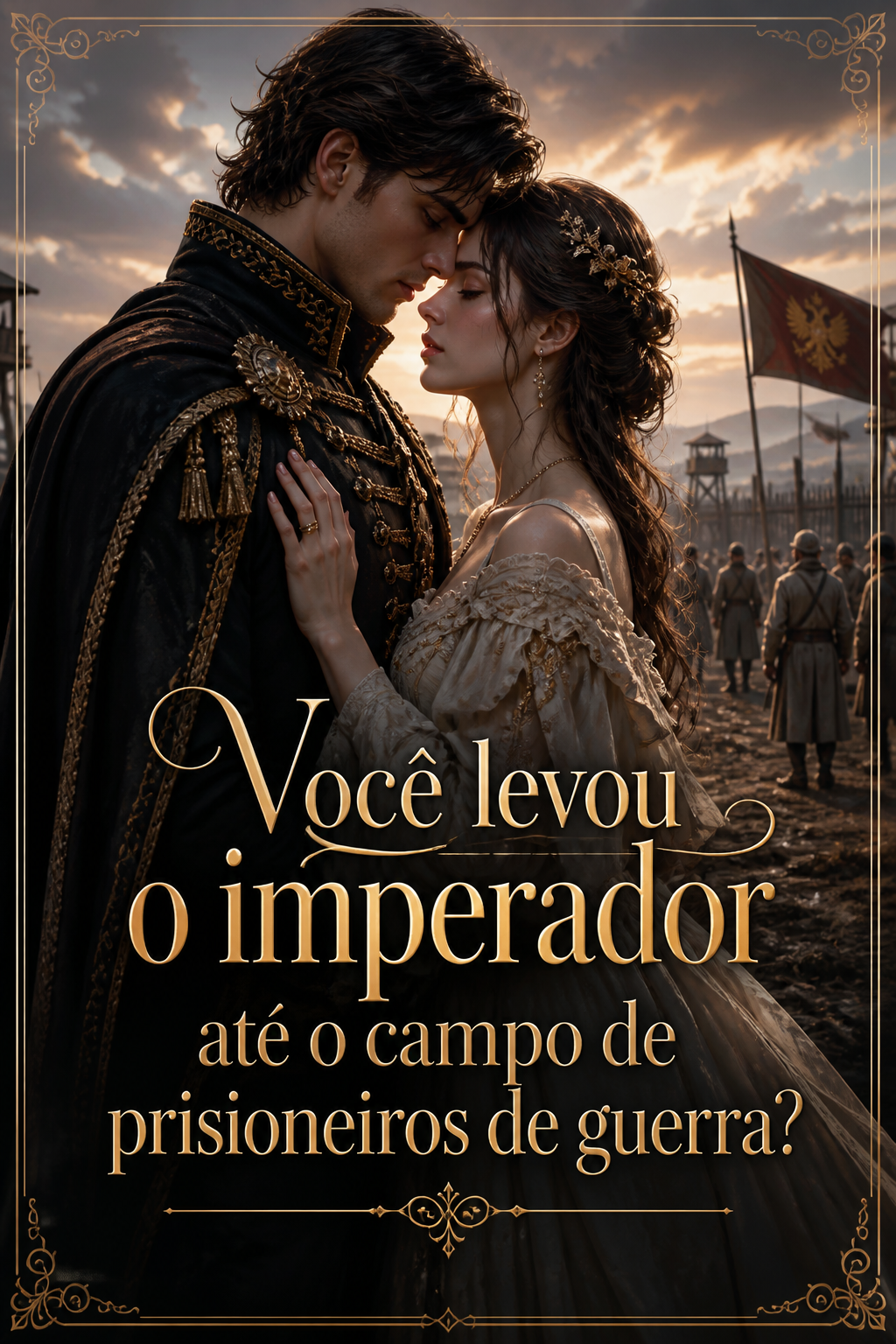 Você levou o imperador até o campo de prisioneiros de guerra?